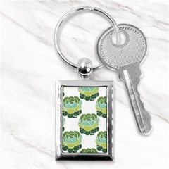 Cactus Pattern Key Chain (rectangle) by HermanTelo