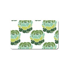 Cactus Pattern Magnet (Name Card)