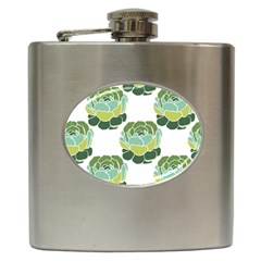 Cactus Pattern Hip Flask (6 oz)