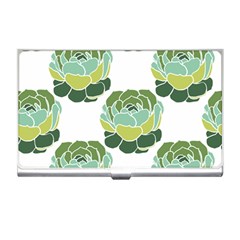 Cactus Pattern Business Card Holder