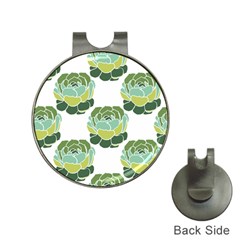 Cactus Pattern Hat Clips with Golf Markers