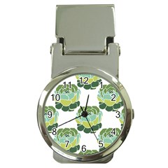 Cactus Pattern Money Clip Watches