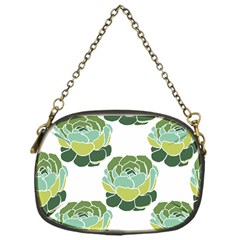 Cactus Pattern Chain Purse (One Side)