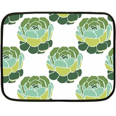 Cactus Pattern Fleece Blanket (Mini)