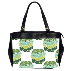 Cactus Pattern Oversize Office Handbag (2 Sides) by HermanTelo