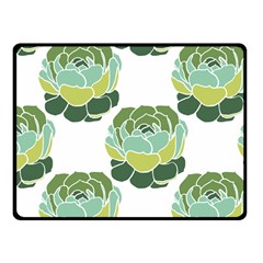 Cactus Pattern Fleece Blanket (Small)