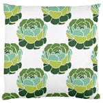 Cactus Pattern Large Flano Cushion Case (One Side) Front