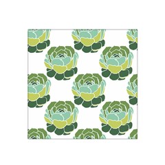 Cactus Pattern Satin Bandana Scarf