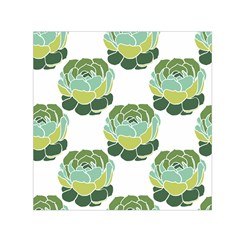 Cactus Pattern Small Satin Scarf (square) by HermanTelo