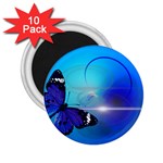 Butterfly Animal Insect 2.25  Magnets (10 pack)  Front