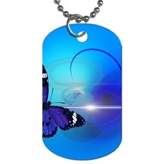 Butterfly Animal Insect Dog Tag (two Sides)