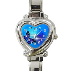 Butterfly Animal Insect Heart Italian Charm Watch