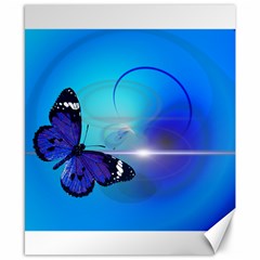 Butterfly Animal Insect Canvas 8  X 10  by HermanTelo