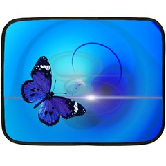 Butterfly Animal Insect Fleece Blanket (mini)