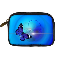 Butterfly Animal Insect Digital Camera Leather Case