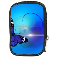 Butterfly Animal Insect Compact Camera Leather Case