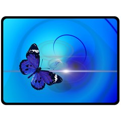 Butterfly Animal Insect Fleece Blanket (large) 