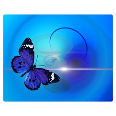 Butterfly Animal Insect Double Sided Flano Blanket (medium) 