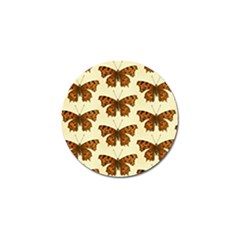 Butterflies Insects Pattern Golf Ball Marker (4 Pack)