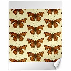 Butterflies Insects Pattern Canvas 12  X 16 