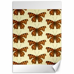 Butterflies Insects Pattern Canvas 12  X 18  by HermanTelo