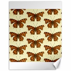 Butterflies Insects Pattern Canvas 18  X 24 