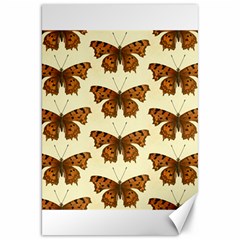 Butterflies Insects Pattern Canvas 20  X 30 