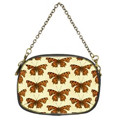 Butterflies Insects Pattern Chain Purse (two Sides)