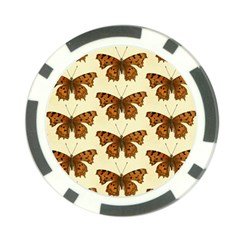 Butterflies Insects Pattern Poker Chip Card Guard (10 Pack)