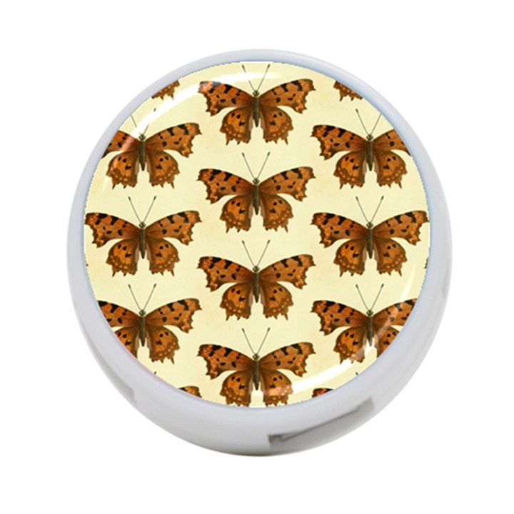 Butterflies Insects Pattern 4-Port USB Hub (Two Sides)