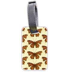 Butterflies Insects Pattern Luggage Tag (two Sides) by HermanTelo