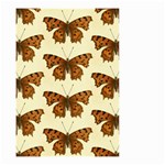 Butterflies Insects Pattern Small Garden Flag (Two Sides) Back