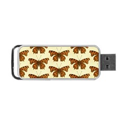 Butterflies Insects Pattern Portable Usb Flash (one Side) by HermanTelo