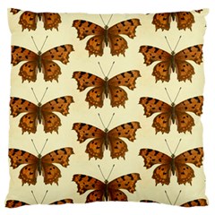 Butterflies Insects Pattern Standard Flano Cushion Case (one Side)