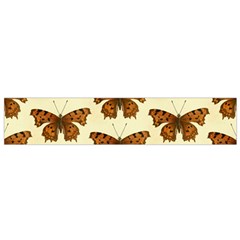 Butterflies Insects Pattern Small Flano Scarf