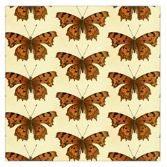 Butterflies Insects Pattern Large Satin Scarf (square) by HermanTelo