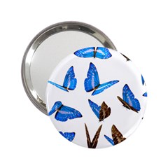 Butterfly Unique Background 2 25  Handbag Mirrors by HermanTelo