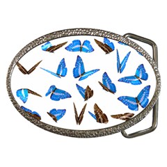 Butterfly Unique Background Belt Buckles by HermanTelo