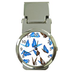 Butterfly Unique Background Money Clip Watches