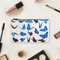 Butterfly Unique Background Cosmetic Bag (small)