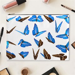 Butterfly Unique Background Cosmetic Bag (xl) by HermanTelo