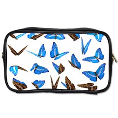 Butterfly Unique Background Toiletries Bag (two Sides)