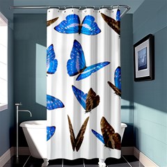 Butterfly Unique Background Shower Curtain 36  X 72  (stall)  by HermanTelo