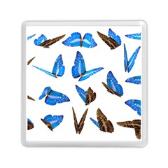 Butterfly Unique Background Memory Card Reader (square)