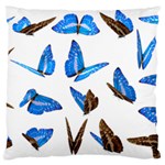 Butterfly Unique Background Standard Flano Cushion Case (Two Sides) Front