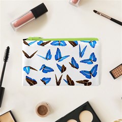 Butterfly Unique Background Cosmetic Bag (xs)