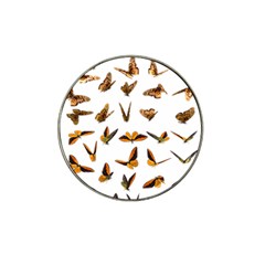 Butterflies Insect Swarm Hat Clip Ball Marker (4 Pack)