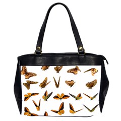 Butterflies Insect Swarm Oversize Office Handbag (2 Sides) by HermanTelo