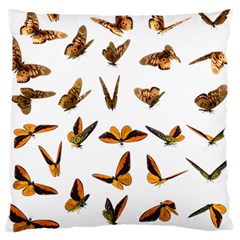 Butterflies Insect Swarm Large Cushion Case (two Sides)