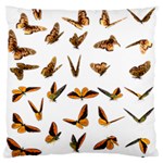 Butterflies Insect Swarm Standard Flano Cushion Case (Two Sides) Front